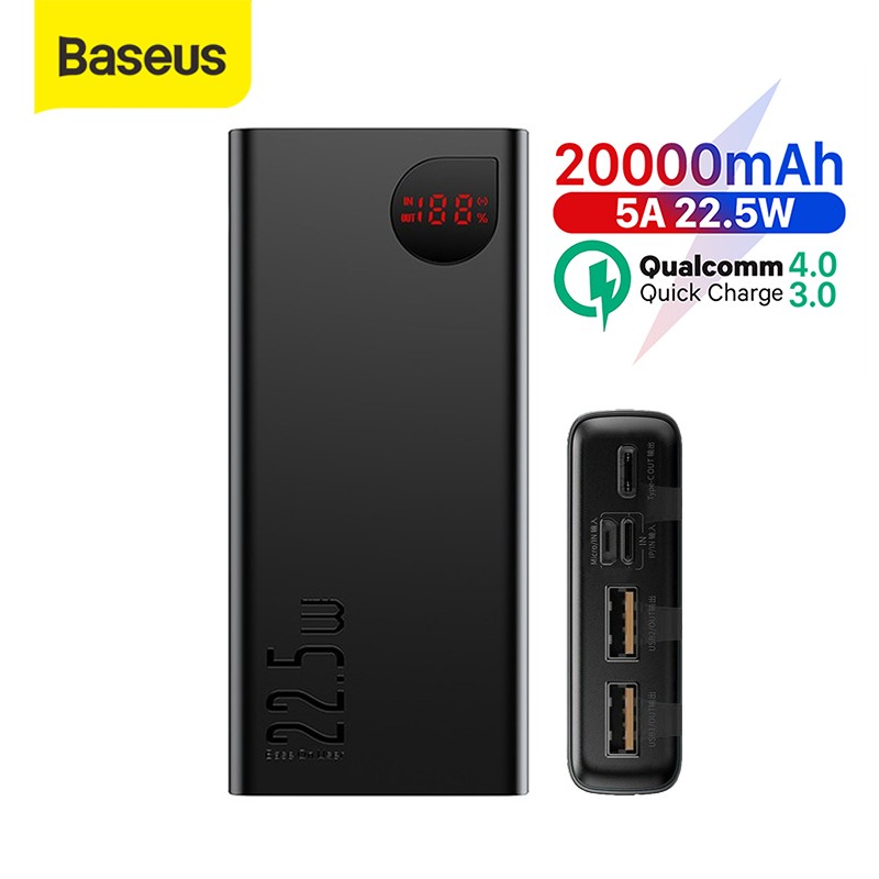 Baseus Adaman BS-AC-PPIMDA-BK
