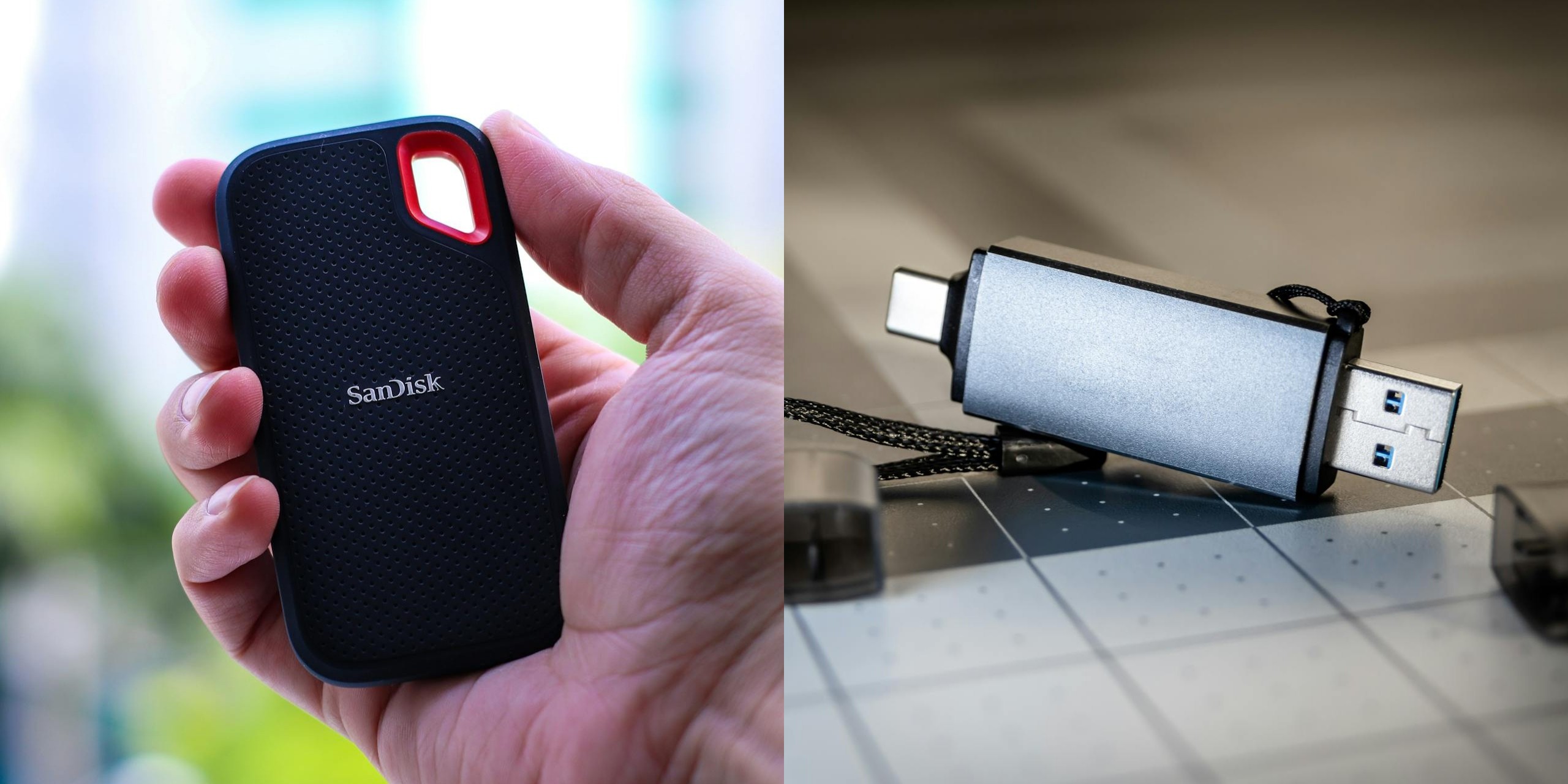 Pilih ukuran SSD external