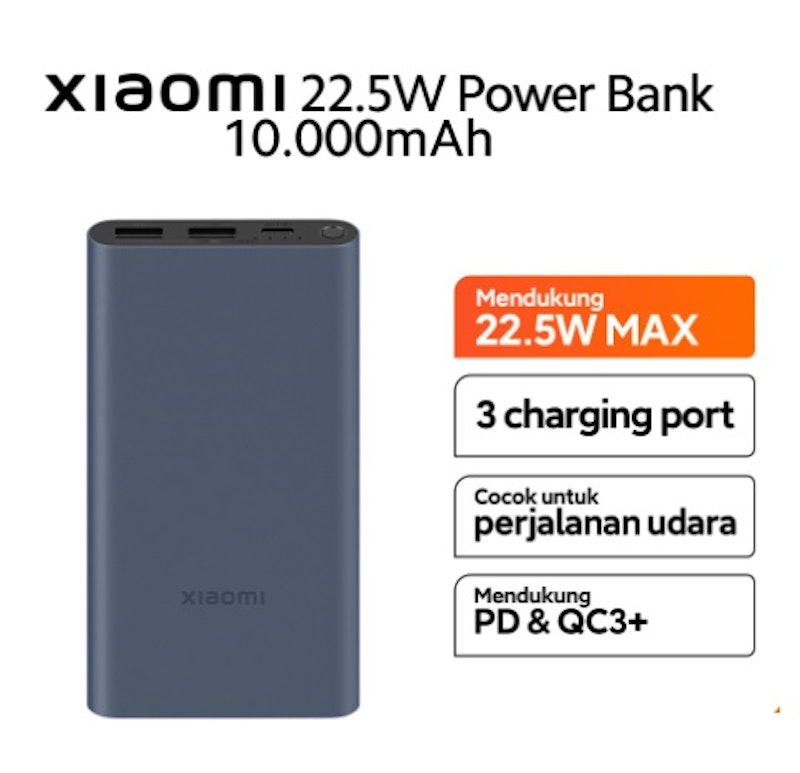 Xiaomi 22.5W Powerbank 10.000mAh